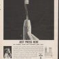 1962 General Electric Ad "Just Press Here"
