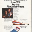 1976 United Airlines Ad "Freedom Fare"
