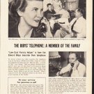 1953 Pacific Telephone Ad "The Biby's Telephone"