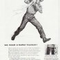 1957 Cast Iron Pipe Ad "a better bucket"