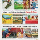 1963 Humble Oil Ad "All weather"