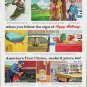 1963 Humble Oil Ad "All weather"