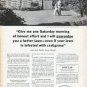 1962 Scotts Lawn Care Ad "one Saturday morning"