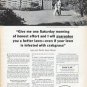 1962 Scotts Lawn Care Ad "one Saturday morning"