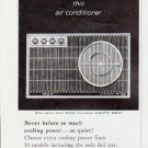 1964 Admiral Air Conditioner Ad "Shh-h!"