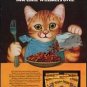 1976 Whisker Lickins Ad "The tasty combinations"