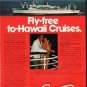 1976 United Airlines Ad "Fly-free"