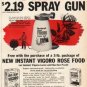 1961 Vigoro Ad "Spray Gun"