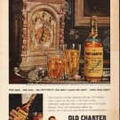 1962 Old Charter Bourbon Ad "Tick-tock"