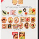 1963 Nabisco Ad "Bacon Thins & Wheat Thins"