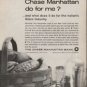 1962 Chase Manhattan Bank Ad "what does it do"