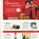 1958 Electric Gifts Ad "Give Better"