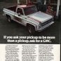 1976 General Motors Ad "If you ask your pickup"