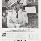 1964 Mutual of New York Ad "Life insurance?"