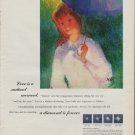 1967 De Beers Diamond Ad, w/ artwork of Gustave Nebel