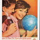 1963 Pepsi-Cola Ad "think young"