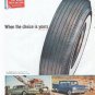 1961 Atlas Tires Ad "When the choice is yours"