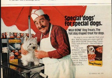 1976 Milk-Bone Ad "special dogs"