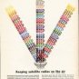 1962 Monsanto Ad "satellite radios"