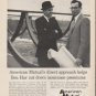 1962 American Mutual Ad "attacks high costs"