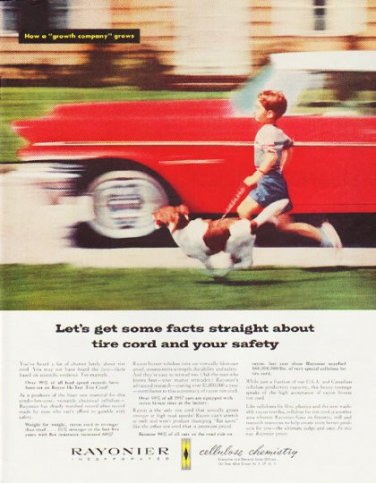 1957 Rayonier Ad "Let's get some facts straight"