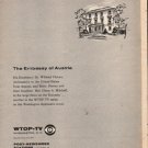 1962 The Embassy of Austria Ad "His Excellency"