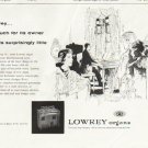 1958 Lowrey Organ Ad "says so much"