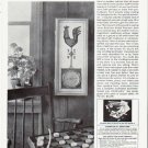 1964 Curtis Publishing Company Ad ""Weather Vane" Barometer"