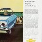 1963 Chevrolet Impala Ad "Most comfortable thing" ... (model year 1963)