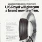 1964 U.S. Royal Tires Ad "a brand new tire"