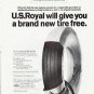 1964 U.S. Royal Tires Ad "a brand new tire"