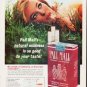 1963 Pall Mall Cigarettes Ad "natural mildness"
