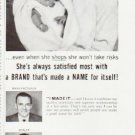 1957 Brand Names Foundation Ad "New Jersey nurse"