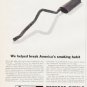 1963 Perfect Circle Piston Rings Ad "America's smoking habit"