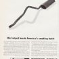 1963 Perfect Circle Piston Rings Ad "America's smoking habit"
