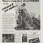 1942 Hewitt Rubber Ad "There's a big story about Rubber in an Engine of War"