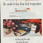 1960 Old Gold Cigarettes Ad "Spin Filter"