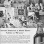 1937 Schlitz Beer Ad "Pleasant Memories of Olden Times"