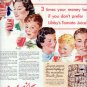 1937 Libby's Tomato Juice Ad "A Challenge"