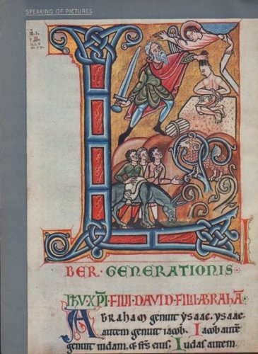 1961 Two-page article: religious manuscript art Article "Rare Art"