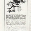 1965 Holiday Magazine Ad "Gypsy"