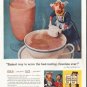 1956 Borden's Ad "best-tasting chocolate"