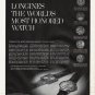 1965 Longines-Wittnauer Watch Ad "most honored product"