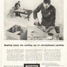 1956 Bostitch Ad "beats the stuffing"