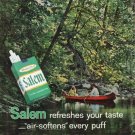 1961 Salem Cigarettes Ad "air-softens"