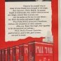 1949 Pall Mall Ad "filters the smoke on the way to your throat"