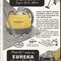 1956 Eureka Cleaner Ad "Nothing cleans better"