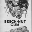 1937 Beech-Nut Gum Ad "Worth Stopping For"