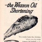 1953 Wesson Oil Ad "Snowdrift Shortening"
