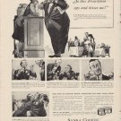 1938 Sanka Coffee Ad "Frenchman Kisses Me!"